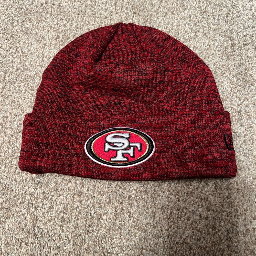 Red SF Logo Beanie